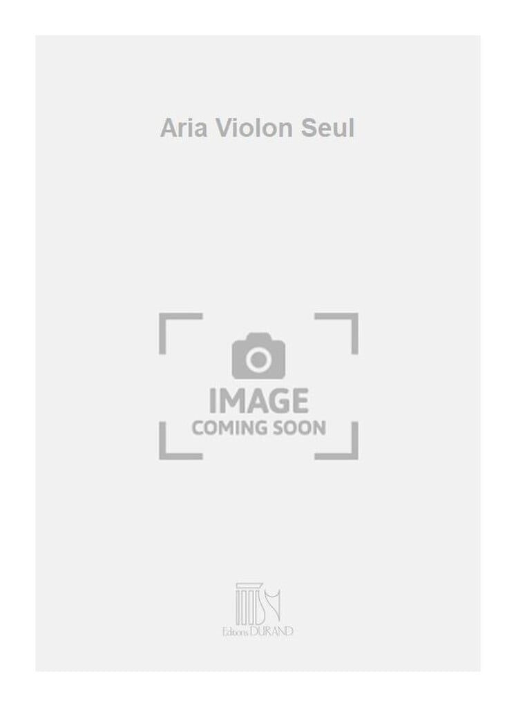 Aria Violon Seul